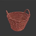 The image provided focuses on a woven basket with no animal elements, so it's not possible to generate an animal-themed title based on the picture's key information.