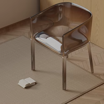 Modern Dining Chair 3d model