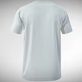 White T-shirt With Scary Pumpkin Print And Fall Leaves For Halloween