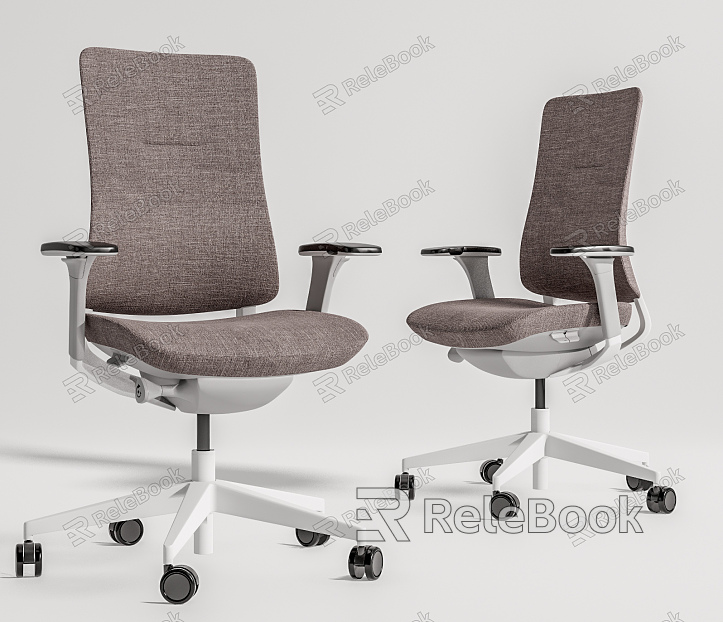 Modern office chair model