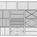 Modern fence wrought iron net fence wrought iron net fence wrought iron net fence 3d model