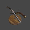 flintlock 3d model