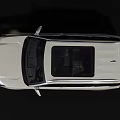 White Sleek Modern Luxury SUV Featuring Front Fascia Grille LED Headlights And Alloy Wheels