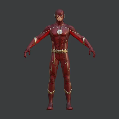 Modern Iron Man Marvel Flash 3d model Modern Iron Man Marvel Flash 3d model