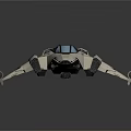 Advanced Futuristic Spacecraft Design With Sleek Structure For Interstellar Exploration Missions