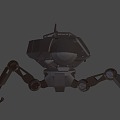 Tripod Mecha 3d model