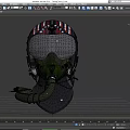 Pilot Helmet Helmet Flight Helmet Flying Helmet Low Face Number Low Model Simple Model Game Sub-era Film and Television Level Super Realistic High Precision 3d model