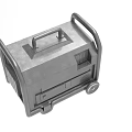 Portable Industrial Equipment With Wheels And Handle Design For Industrial Applications