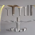Modern decorative column Special-shaped column Modeling column 3d model