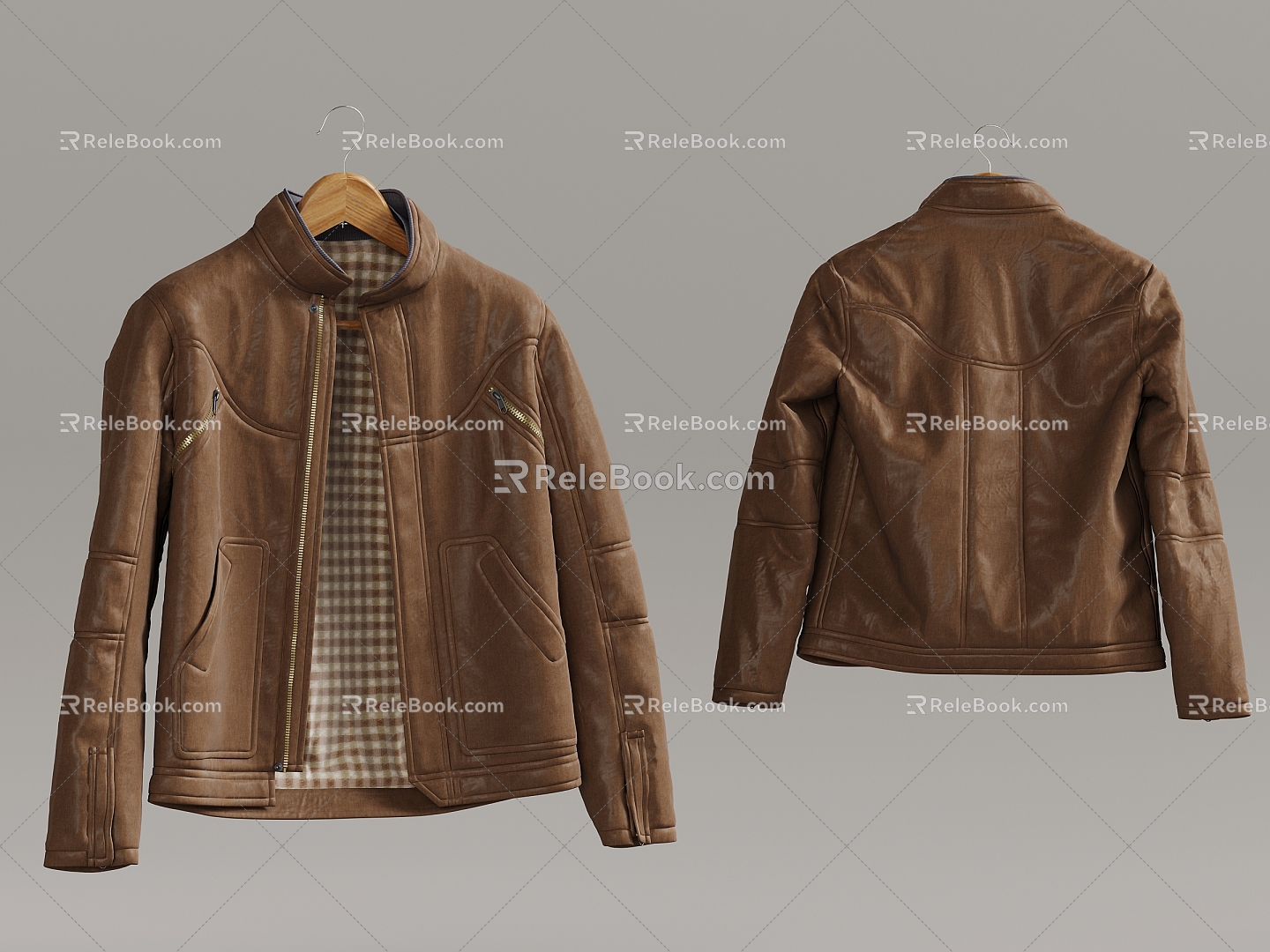 Clothes Leather 3d model