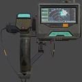 Advanced Handheld Industrial Detection Equipment With Digital Display Screen And Control Panel