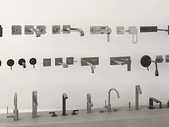 Faucet stainless steel faucet sink faucet basin faucet 3d model