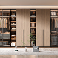 Modern wardrobe 3d model