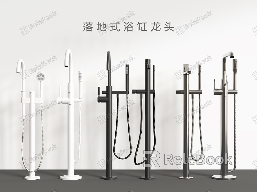 Floor Type Bathtub Faucet Bathtub Faucet Faucet model