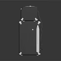 modern radio speaker audio wireless speaker wireless bluetooth speaker 3d model