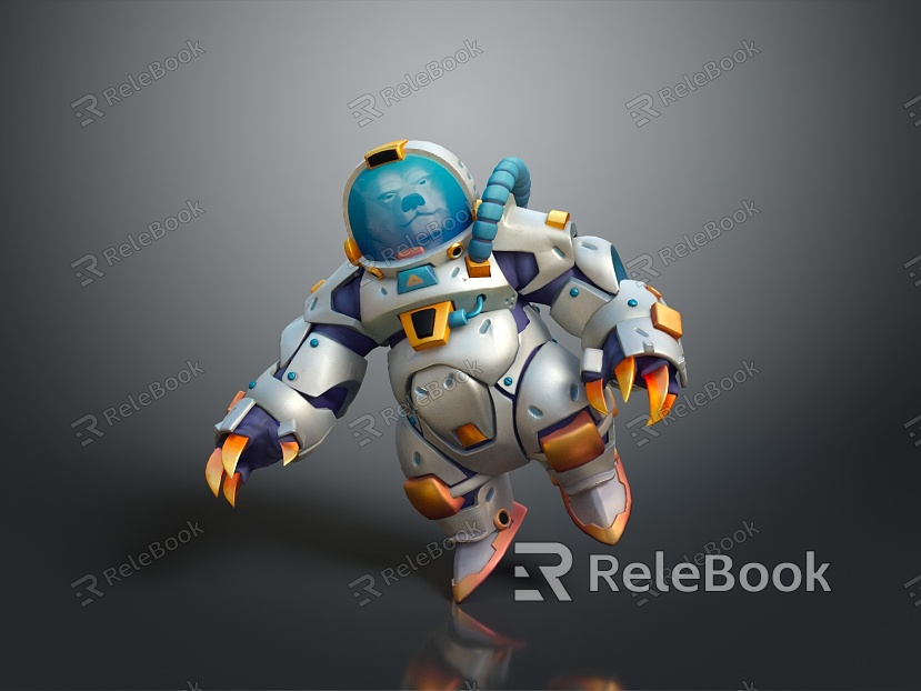 cartoon spaceman cartoon spaceman cartoon astronaut astronaut spaceman spacesuit model