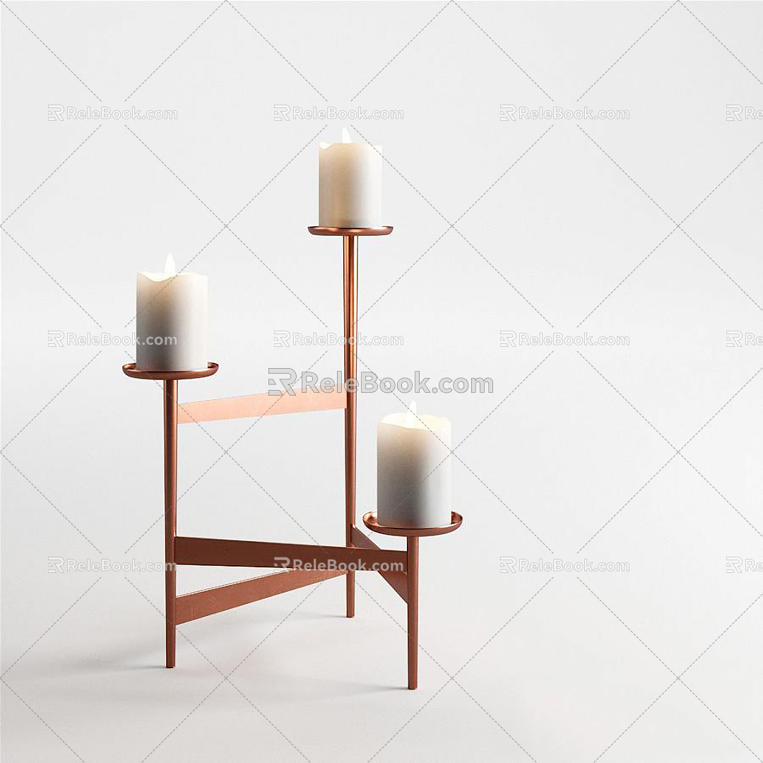 Modern Candlestick 3d model