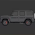 Tactical Modern Military Vehicle In Gray With Rugged Exterior And Off Road Tires