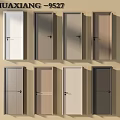 Modern Swing Doors with Various Colors and Designs for Home Interior Decoration