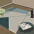 Modern Carpet 3d model