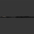 Modern Black Tactical Shotgun With Magazine Ammunition And Ergonomic Design Features