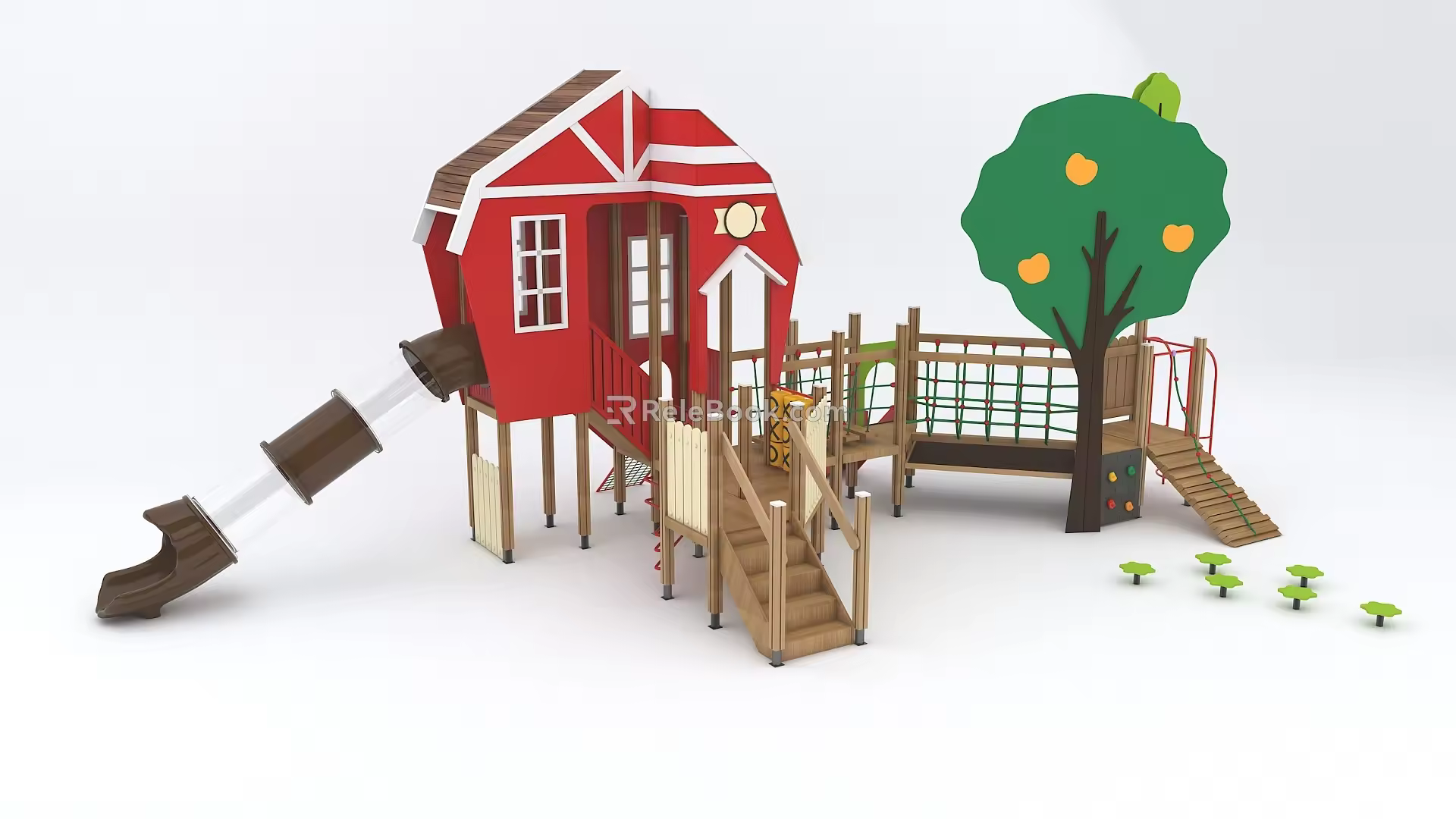 Combination Slide Cabin 3d model