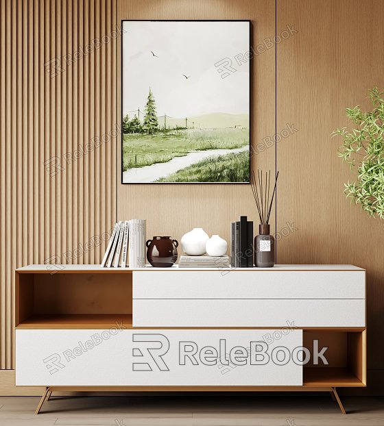 Modern Entrance Cabinet Side Cabinet model