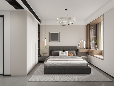 Modern Bedroom 3d model