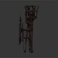 Ancient Iron Weapons With Rustic Design And Various Historical Artifact Shapes