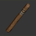 Cigarette Cigar Cigarette Filter Cigarette Realistic 3d model