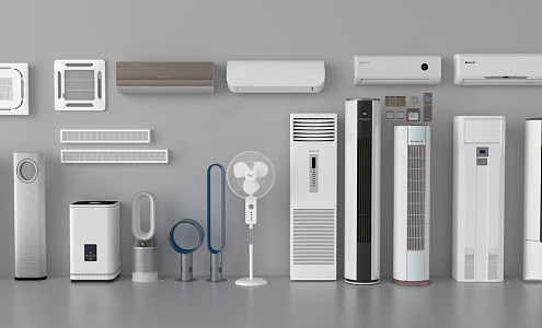 Modern air conditioning air conditioning combination 3d model