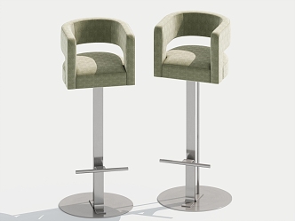 Bar Chair High Stool Bar Stool 3d model