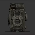 Vintage Retro Digital Camera Classic Device for Mobile Photography Enthusiasts