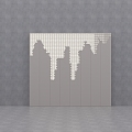 Front background wall 3d model