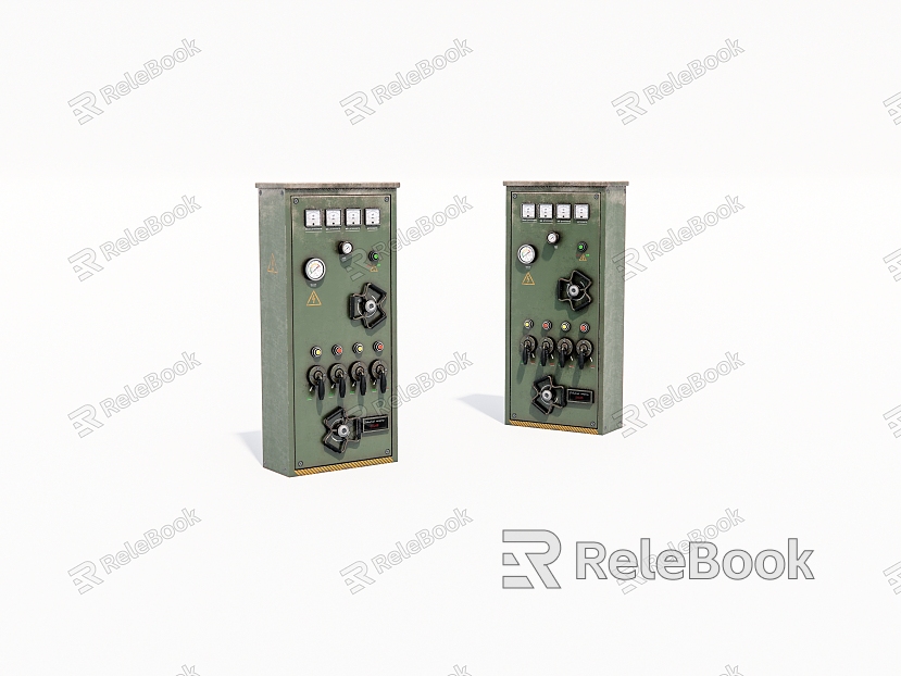 Industrial electric box model