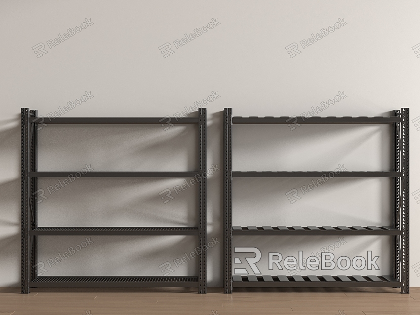 Modern Shelf Storage Rack Wire Rack model