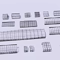 Sunroom Architectural Models With Different Glass Roof And Structure Designs