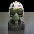 Pilot Helmet Helmet Flight Helmet Flying Helmet Low Face Number Low Model Simple Model Game Sub-era Film and Television Level Super Realistic High Precision 3d model