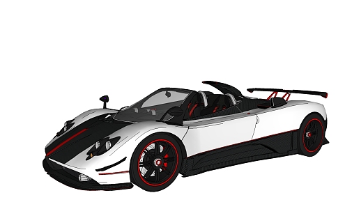 Hyundai Pagani Cars 3d model