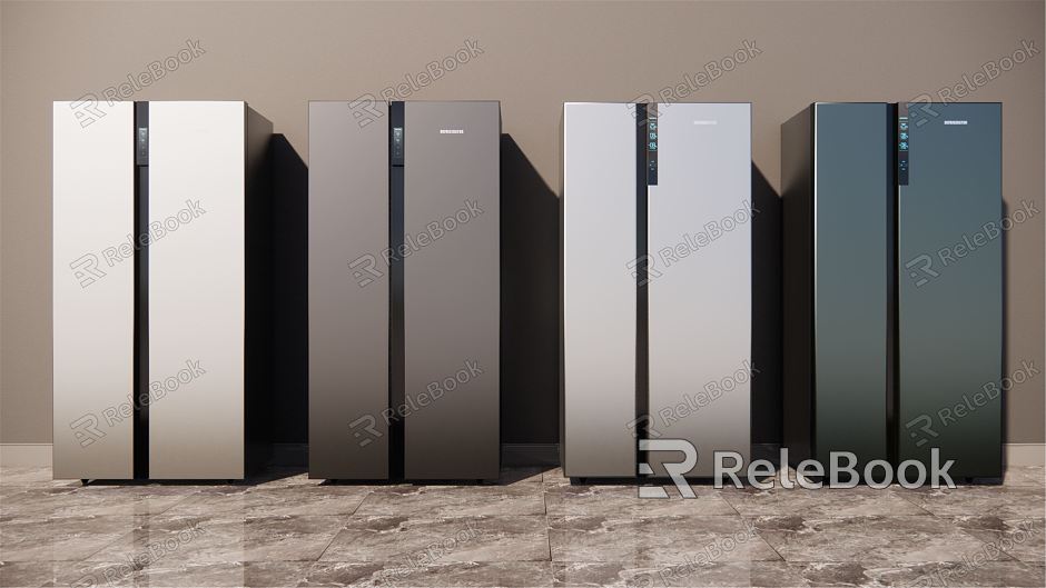 Modern refrigerator with door refrigerator model