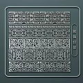 Traditional Chinese Intricate Carvings With Taotie Patterns And Artistic Decorative Designs