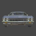 Impala SS car 3d model