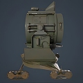 Modern Military Searchlight Modern Military Light Lighting Searchlight Searchlight Outdoor 3d model