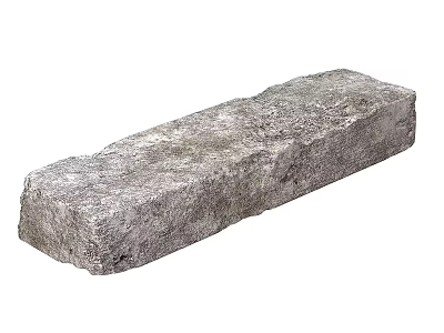 Rough Textured Natural Stone Block For Garden Landscape Decoration And Pathway 3d model
