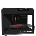 Black MakerBot Replicator 3D Printer Office Appliance With Modern Control Panel Design 3d model
