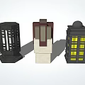 New Chinese lawn lamp 3d model