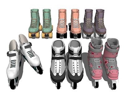 Modern Skates model