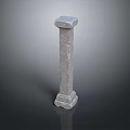 Columns Stone Columns Stone Columns Old Columns Roman Columns Roman Columns Classical Columns Greek Columns 3d model