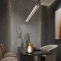 Modern Lounge Area Interior Design With Glass Partitions Sofa And Decorative Paintings