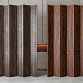 Screen partition 3d model